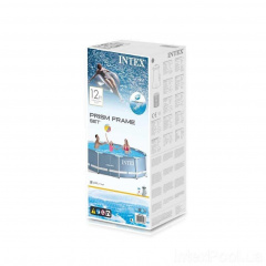 Басейн каркасний Intex 366x76 см Синій (26712) Київ