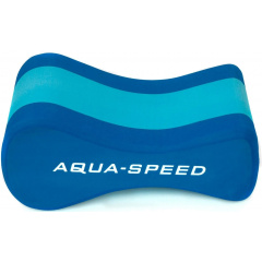Колобашка для плавания Aqua Speed 3 layers Pullbuoy 22.8 x 10.1 x 12.3 cм 5641 (161) Голубая с синим Оріхів