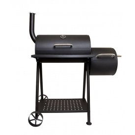Гриль Барбекю На Колісах З Термометром Levistellalv20021709D 115X55X128 Чорний