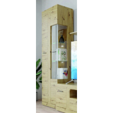 Витрина REG1D1W65 Тотен дуб артизан Гербор