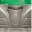 Біотуалет зеленого кольору туалетна кабіна трансформер Стандарт Житомир