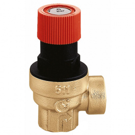Мембранный клапан Caleffi S.p.a. 1/2 х 1/2 ВВ 1,5 bar 5-110°C (513415)