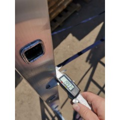 Алюминиевая лестница двухсекционная 2х7 ступеней Техпром Киев