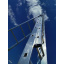 Универсальная алюминиевая трехсекционная лестница на 6 ступеней Техпром Кропивницкий