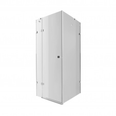 Душова кабіна Qtap CAPRICORN CRM1011SC6 100х100 см скло Clear 6 мм CalcLess без піддону