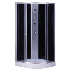 Душовий бокс BRAVO SAN L90B без даху Червоноград