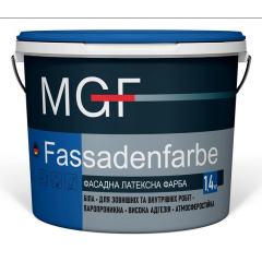 Фарба фасадна водоемульсійна латексна MGF M90 Fassadenfarbe 1,4 кг Буча