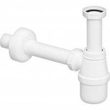 Сифон для раковины VIEGA 1 1/4″х1 1/4″ пластик белый бутыл. б/г 108694