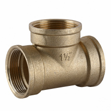 Тройник латунный 1 1/2″ВР х 1 1/2″ВР х 1 1/2″ВР литейный A0207-1А