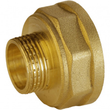Переходник латунный 1 1/4″ВР х 1/2″НР штампованный А0620А