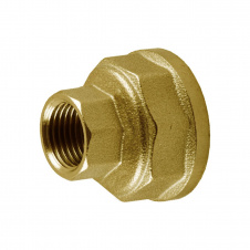Муфта редукционная латунная 1 1/2″ВР х 3/4″ВР штампованная А0336А