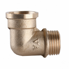 Угольник латунный 1/2″ВР х 1/2″НР штампованный А0122-1А
