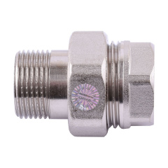 Сгон-американка прямой PROFESSIONAL 1/2″ НИКЕЛЬ QP160 Михайлівка