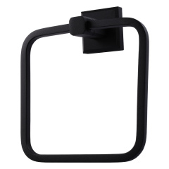 Держатель полотенец TOPAZ TKB 9913-BL черный Лозова