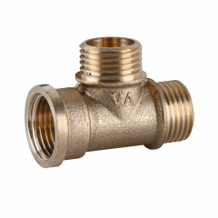 Тройник латунный 1/2″ВР х 1/2″НР х 1/2″НР штампованный А0204А Хмельницький