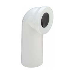 Колено для унитаза 90° пластик Ø110 VIEGA 100551 Лозова