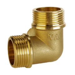 Угольник латунный 3/4″НР х 3/4″НР штампованный А0132А Харьков