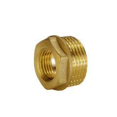 Футорка латунная 1/2″НР х 1/4″ВР штампованная А0723А Миколаїв