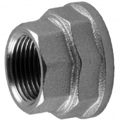 Муфта редукционная никельванная 1 1/4″ВР х 3/4″ВР штампованная А0334А(нк) Бушево