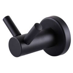 Крючек двойной Globus Lux BS8415 черный матовый SUS304 Якимівка