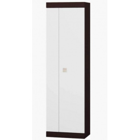 Шкаф для вещей 600 Соната Эверест Венге + белый