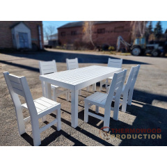 Белая мебель из массива дерева от производителя комплект Furniture set - 44 Косов