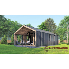Барнхаус, модульний будинок 8,7х5,0м Barn House 01 від виробника ThermoWood Production Луцьк