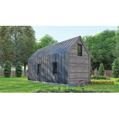 Барнхаус, модульний будинок 7,8х3,2м Barn House 03 від виробника ThermoWood Production Якимівка