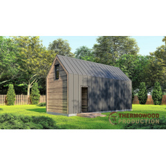 Барнхаус, модульний будинок 7,8х3,2м Barn House 03 від виробника ThermoWood Production Якимівка