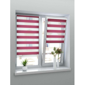 Жалюзі день ніч брусниця