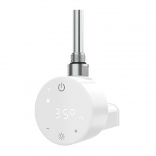 ТЭН для полотенцесушителя Pro Onlyheat Ivory White 0,6 кВт 1/2" с тройником (скрытого монтажа)