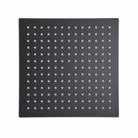 Лійка душова ТРОПІК TSQ-250-BL чорна матова 250x250мм TOPAZ