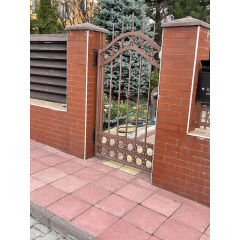 Калитка открытая с острыми пиками классическая Legran Киев