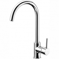 Фото - Deante Смеситель для кухни Low pressure, дл.излива - 183мм, поворотный, 1 рычаг, 3-е подкл., хром Deante Смеситель для кухни Low pressure, дл.излива - 183мм, поворотный, 1 рычаг, 3-е подкл., хром