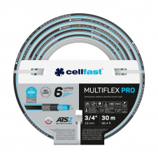 Cellfast Шланг садовый MULTIFLEX PRO 3/4 30м, 6 слоев, до 35 Бар, -20…+65°C