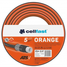 Cellfast Садовий шланг ORANGE 3/4, 25 м, 5 слоев, до 24 Бар, -10…50°C