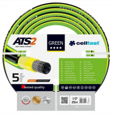 Cellfast Шланг садовый GREEN ATS 1/2, 25м, 5 слоев, до 30 Бар, -20…+60°C