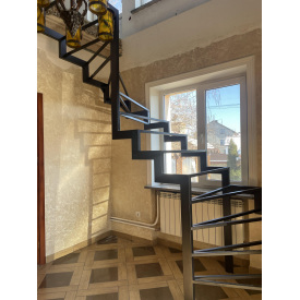 Сходи металеві зварні суцільні з перемичками Legran