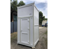 Туалетная кабинка модульная 1,5x1,5x3 м