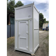 Туалетна кабінка модульна 1,5x1,5x3 м
