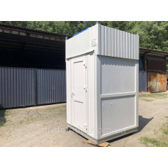 Туалетна кабінка модульна 1,5x1,5x3 м Чернігів