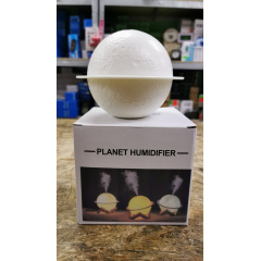 Нічник Humidifier 4479 Сатурн зволожувач повітря з підсвічуванням 2.5W 200 мл 5V Білий Виноградів