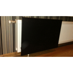 Карбоновый экономичный обогреватель Grilka IT-125 130 Вт 60*45*2 см Черный Ужгород