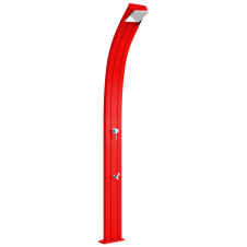 Aquaviva Душ солнечный Aquaviva Spring алюминиевый с мойкой для ног, вишневый A120/3027, 25 л