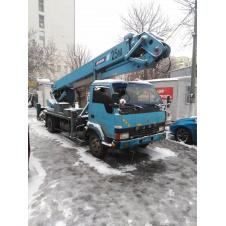Услуги автовышки 25 м Mitsubishi Canter