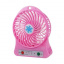 Мини-вентилятор Portable Fan Mini Розовый Ровно