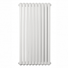 Вертикальный дизайнерский радиатор отопления ARTTIDESIGN Verona 10/1200/600 белый матовый