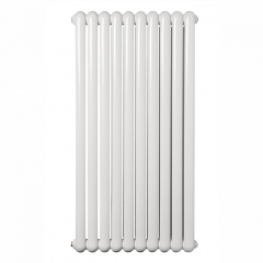 Вертикальный дизайнерский радиатор отопления ARTTIDESIGN Verona 10/1200/600 белый матовый Надворная