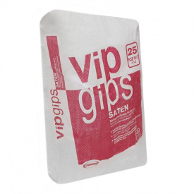 Гіпсова шпаклівка VIPGIPS Saten, 25 кг (Туреччина)
