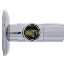 Кран угловой с керамическим запорным элементом Raftec PN10 НН 1/2x1/2